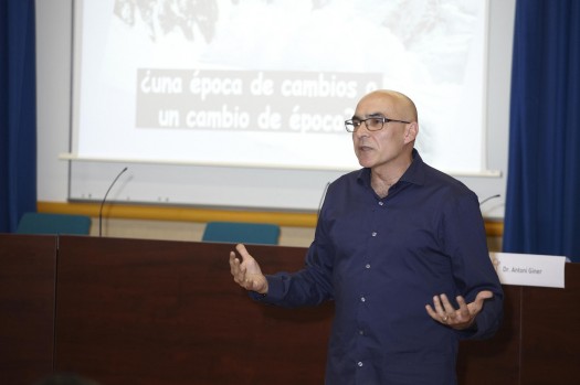 Antoni Giner en su ponencia Coaching en Educación