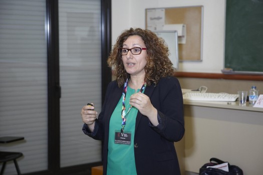 Carmen Gonzalez Valderas en su ponencia: Las aportaciones del Coaching para la educacion del S.XXI