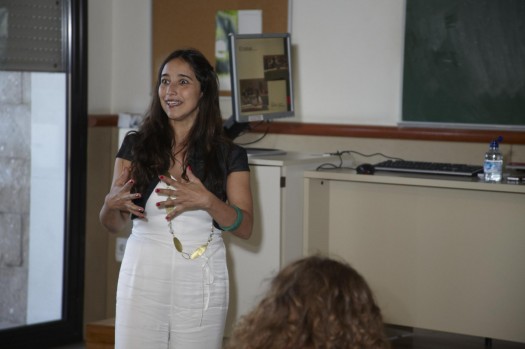 Angélica Vio en su ponencia: La rueda de competencias del liderazgo