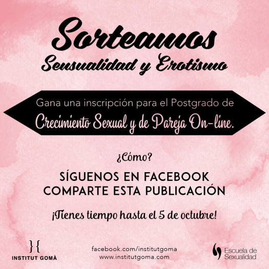 Sorteamos Sensualidad y Erotismo