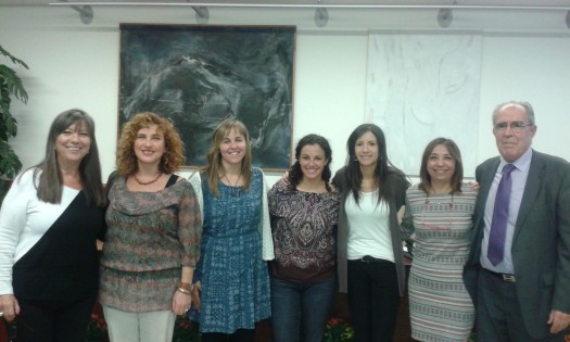 Foto de família de la presentación de las Máster Tesis de Noviembre de 2015